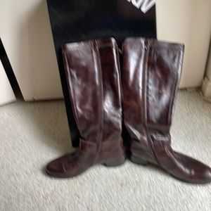 Nero Giardini brown leather boots